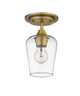 Joliet One Light Flush Mount (473F1-OBR)