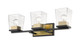 Bleeker Street Three Light Vanity (475-3V-MB-OBR)