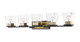 Bleeker Street Five Light Vanity (475-5V-MB-OBR)