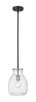 Z-Lite - 476MP-ROD-MB-BN - One Light Pendant - Bella - Matte Black + Brushed Nickel