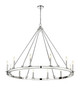Barclay 12 Light Chandelier (482R-12PN)