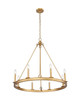 Barclay Eight Light Chandelier (482R-8RB)
