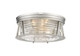 Z-Lite - 491F3-BN - Three Light Flush Mount - Cape Harbor - Brushed Nickel