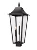 Z-Lite - 5008PHXLS-BK - Three Light Outdoor Post Mount Fixture - Gannon - Black