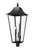 Z-Lite - 5008PHXXLR-BK - Five Light Outdoor Post Mount Fixture - Gannon - Black