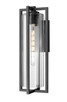 Z-Lite - 5013B-BK - One Light Outdoor Wall Light - Aura - Black