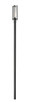 Z-Lite - 5013PHBR-5009P120-BK - One Light Outdoor Post Mounted Fixture - Aura - Black