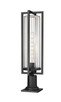 Z-Lite - 5013PHBR-533PM-BK - One Light Outdoor Pier Mounted Fixture - Aura - Black