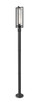 Z-Lite - 5013PHBR-567P-BK - One Light Outdoor Post Mounted Fixture - Aura - Black