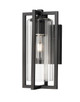Z-Lite - 5013S-BK - One Light Outdoor Wall Light - Aura - Black