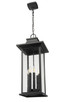 Tiberius Six Light Outdoor Chain Mount Ceiling Fixture (5017CHXL-BK)