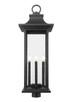 Tiberius Six Light Outdoor Post Mount Fixture (5017PHXLR-BK)