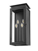 Nova Four Light Outdoor Wall Light (5018B-BK)