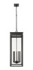 Nova Five Light Outdoor Chain Mount Ceiling Fixture (5018CHXL-BK)