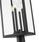 Nova Four Light Outdoor Post Mounted Fixture (5018PHBR-5010P-BK)