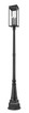 Nova Four Light Outdoor Post Mounted Fixture (5018PHBR-564P-BK)