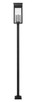 Nova Four Light Outdoor Post Mounted Fixture (5018PHBS-536P-BK)