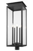 Nova Five Light Outdoor Post Mount Fixture (5018PHXLR-BK)