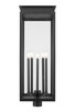 Nova Five Light Outdoor Post Mount Fixture (5018PHXLR-BK)