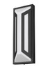 Banff LED Outdoor Wall Mount (5028M-BK-LED)