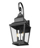 Raphael Two Light Outdoor Wall Mount (5029M-BK)