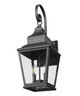 Raphael Two Light Outdoor Wall Mount (5029M-BK)