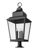 Raphael Five Light Outdoor Pier Mount (5029PHXXLR-533PM-BK)