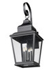 Raphael Four Light Outdoor Wall Mount (5029XL-BK)