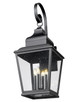 Raphael Four Light Outdoor Wall Mount (5029XL-BK)