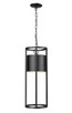 Luca LED Outdoor Chain Mount Ceiling Fixture (517CHB-BK-LED)