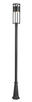 Z-Lite - 517PHB-519P-BK-LED - LED Outdoor Post Moun Fixture - Luca - Black
