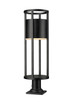 Z-Lite - 517PHB-533PM-BK-LED - LED Outdoor Pier Mounted Fixture - Luca - Black