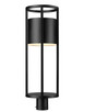 Luca LED Outdoor Post Moun Fixture (517PHB-BK-LED)