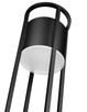 Luca LED Outdoor Post Moun Fixture (517PHM-519P-BK-LED)