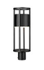 Z-Lite - 517PHM-BK-LED - LED Outdoor Post Moun Fixture - Luca - Black