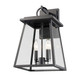Broughton Two Light Outdoor Wall Sconce (521M-BK)