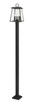 Broughton Four Light Outdoor Post Mounted Fixture (521PHBS-536P-BK)