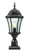 Z-Lite - 522PHM-BK-PM - One Light Outdoor Pier Mounted Fixture - Wakefield - Black
