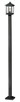 Z-Lite - 531PHBS-536P-BK - One Light Outdoor Post Mounted Fixture - Portland - Black