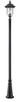 Z-Lite - 533PHB-519P-BK - Three Light Outdoor Post Mounted Fixture - Armstrong - Black