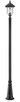 Z-Lite - 533PHM-519P-BK - Two Light Outdoor Post Mounted Fixture - Armstrong - Black