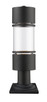 Z-Lite - 553PHB-533PM-BK-LED - LED Outdoor Pier Mounted Fixture - Luminata - Black