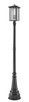 Z-Lite - 554PHXLR-564P-BK - Three Light Outdoor Post Mounted Fixture - Aspen - Black