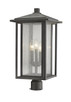 Z-Lite - 554PHXLR-ORB - Three Light Outdoor Post Mount Fixture - Aspen - Oil Rubbed Bronze