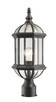 Z-Lite - 563PHM-RT - One Light Outdoor Post Mount Fixture - Annex - Rust