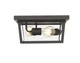 Beacon Three Light Outdoor Flush Mount (568F-ORB)