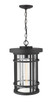 Jordan One Light Outdoor Chain Mount Ceiling Fixture (570CHXL-BK)