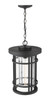 Jordan One Light Outdoor Chain Mount Ceiling Fixture (570CHXL-BK)