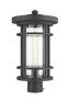 Z-Lite - 570PHB-BK - One Light Outdoor Post Mount Fixture - Jordan - Black