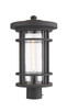 Z-Lite - 570PHB-ORB - One Light Outdoor Post Mount Fixture - Jordan - Oil Rubbed Bronze